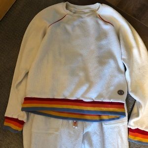 Marine Layer Rainbow Sweat Set